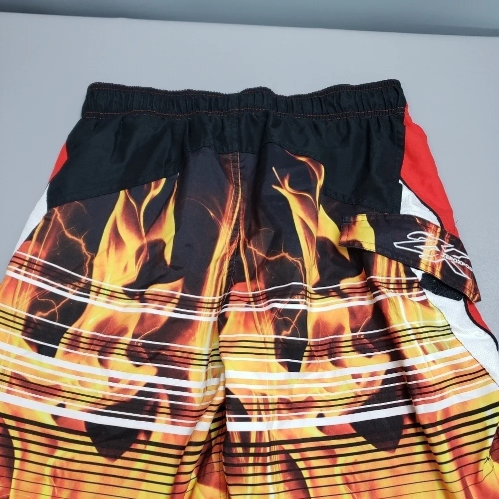 Boys zeroxposur fire swim shorts size XL 18-20